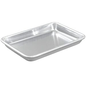 g.e.t. mt-960-ss 9" x 6" rectangular aluminum serving tray (tray only)