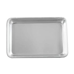 G.E.T. MT-960-SS 9" x 6" Rectangular Aluminum Serving Tray (Tray Only)