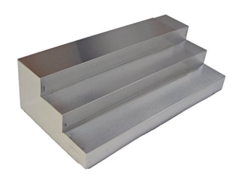 Dial Industries S1704 3 Tier Expand-A-Shelf, Stainless Steel