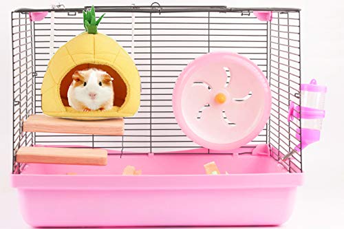 STARROP Hamster Bed, House Hammock Small Animal Bed House Cage Nest Hamster Accessories for Sugar Glider Hamster Small Bird Pet