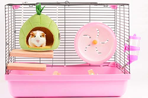 STARROP Hamster Bed, House Hammock Small Animal Bed House Cage Nest Hamster Accessories for Sugar Glider Hamster Small Bird Pet