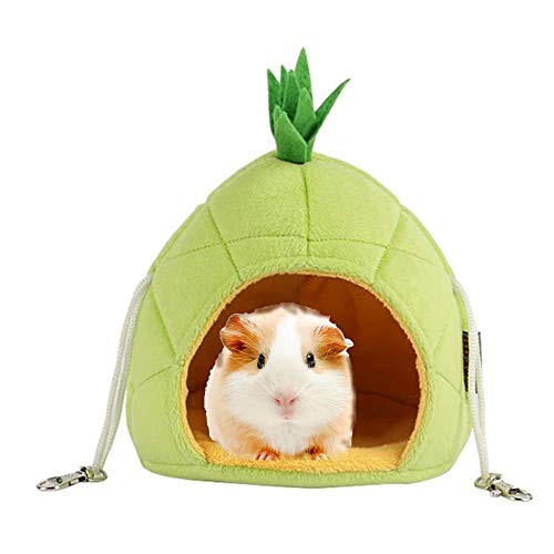 STARROP Hamster Bed, House Hammock Small Animal Bed House Cage Nest Hamster Accessories for Sugar Glider Hamster Small Bird Pet