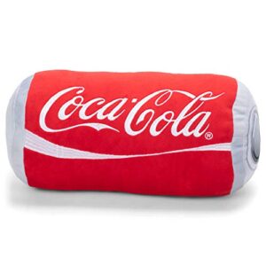 mark feldstein & associates coca-cola red soda can 8 x 13 inch plush polyester pillow
