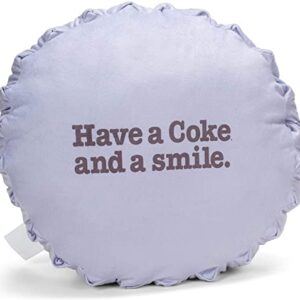 Drink Coca-Cola Bottle Cap 16 Inch Plush Polyester Embroidered Pillow