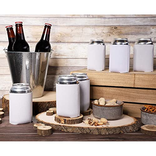 24 Pack 12oz Blank Sublimation Can Cooler Bottle Hugger for Soda, Beer, Beverages