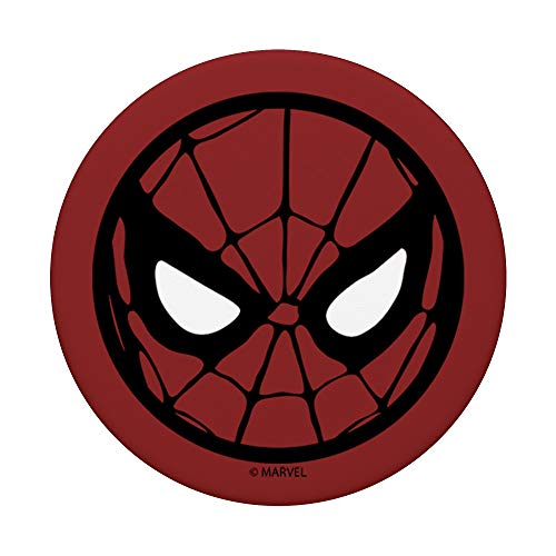 Marvel Spider-Man Circle Mask Kids PopSockets PopGrip: Swappable Grip for Phones & Tablets