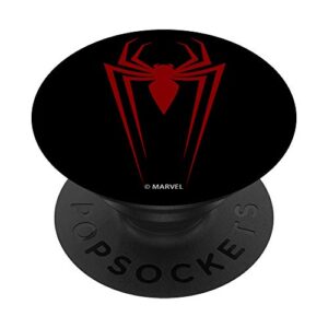 Marvel Spiderman Long Spider Legs Logo PopSockets PopGrip: Swappable Grip for Phones & Tablets