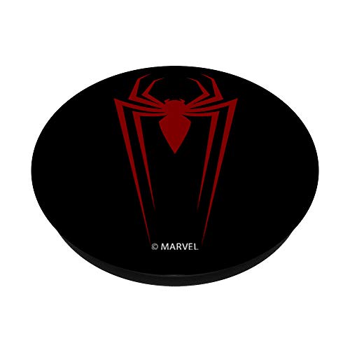 Marvel Spiderman Long Spider Legs Logo PopSockets PopGrip: Swappable Grip for Phones & Tablets