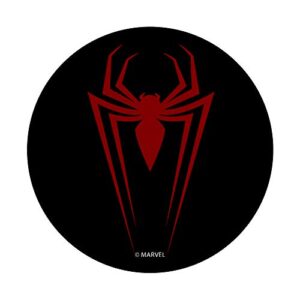 Marvel Spiderman Long Spider Legs Logo PopSockets PopGrip: Swappable Grip for Phones & Tablets