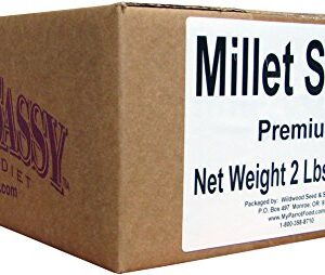 SLEEK & SASSY NUTRITIONAL DIET Golden Farms Premium Millet Spray for Birds (2 Lbs.)