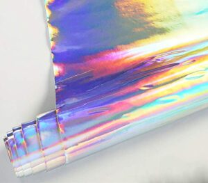 fabric empire vinyl upholstery plain holographic mirror glossy fabric 54" wide sold by the yard