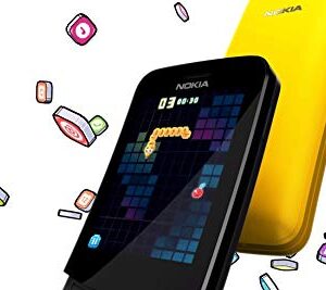 Nokia 8110 (2018) Dual-SIM 4GB Factory Unlocked Smartphone (Black) - International Version