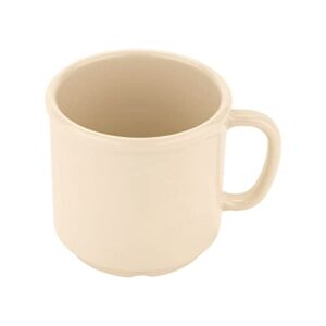 g.e.t. s-12-iv-ec shatter-resistant coffe mug, 12 ounce, ivory (set of 4)