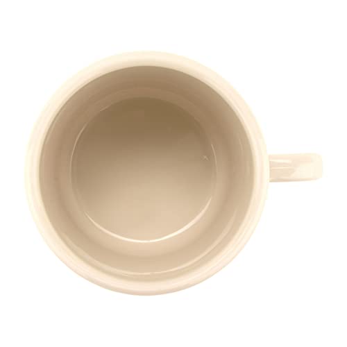 G.E.T. S-12-IV-EC Shatter-Resistant Coffe Mug, 12 Ounce, Ivory (Set of 4)