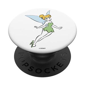 disney tinker bell dazzling tink popsockets popgrip: swappable grip for phones & tablets