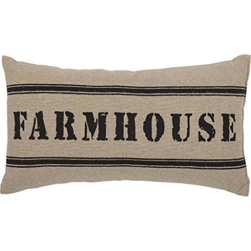 VHC Brands Farmhouse Pillows & Throws-Sawyer Mill 7" x 13", One Size, Farmhouse