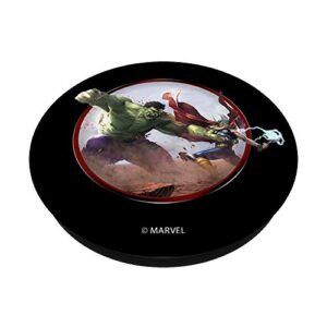 Marvel Epic Hulk And Thor Fighting Action PopSockets PopGrip: Swappable Grip for Phones & Tablets