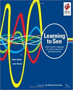 learning to see: value stream mapping to add value and eliminate muda 1st edition (spiral-bound)