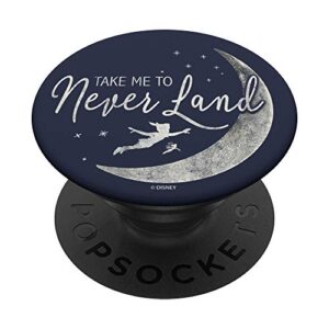 disney peter pan take me to neverland popsockets popgrip: swappable grip for phones & tablets