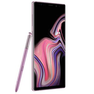 Samsung Galaxy Note 9 Factory Unlocked Phone with 6.4" Screen and 128GB (U.S. Warranty), Lavender Purple
