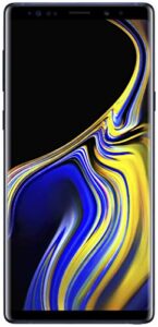 samsung galaxy note 9 factory unlocked phone with 6.4" screen and 512gb - ocean blue
