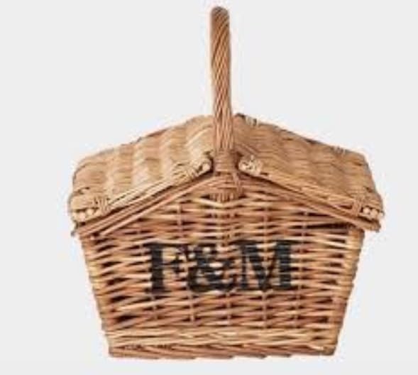 Fortnum & Mason Wicker Hamper Basket