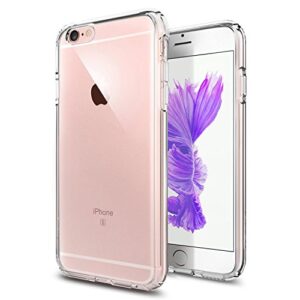 tenoc phone case compatible for iphone 6s and iphone 6 cases clear shockproof protective bumper slim cover