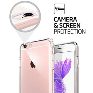 TENOC Phone Case Compatible for iPhone 6S and iPhone 6 Cases Clear Shockproof Protective Bumper Slim Cover