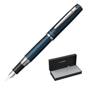 platinum fountain pen, prosion #50 deep sea, fine point, pns-5000 50-2