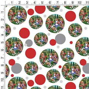 GRAPHICS & MORE Alice in Wonderland Garden Party Gift Wrap Wrapping Paper Roll