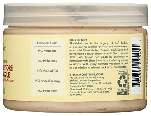 SHEA MOISTURE Restore Treatment Masque, 11.5 OZ