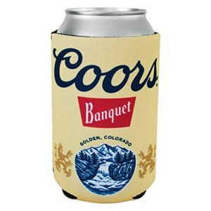 coors banquet beer can insulator cooler