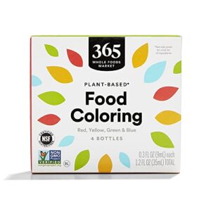 365 by whole foods market, food coloring, 1.2 fl oz