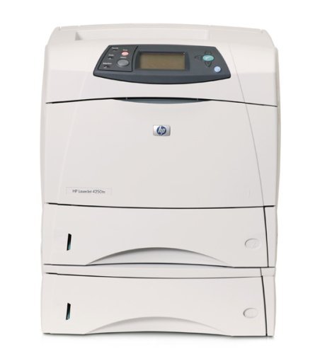 HP LaserJet 4250tn Printer with Extra 500-Sheet Tray (Q5402A#ABA) (Renewed)