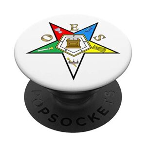 Order of the Eastern Star OES PopSockets PopGrip: Swappable Grip for Phones & Tablets