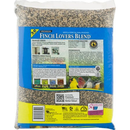 mcyiqihai 3-D Pet Products Premium Finch Lovers Blend Dry Parrot Food, 5 LB