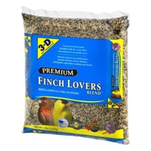 mcyiqihai 3-D Pet Products Premium Finch Lovers Blend Dry Parrot Food, 5 LB