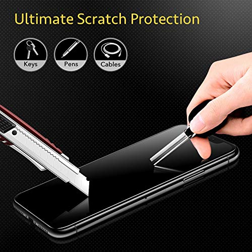 ESR Screen Protector Compatible for iPhone 11 Pro Max,iPhone Xs Max [2 Pack] [Easy Installation Frame] [Case Friendly], Premium Tempered Glass Screen Protector for iPhone 6.5 Inch (2019)