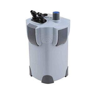 polar aurora 3-stage external canister filter with 9-watt uv sterilizer for aquarium 265 gph builtin pump kit canister