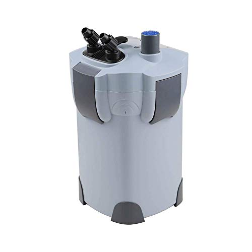 Polar Aurora 3-Stage External Canister Filter with 9-watt UV Sterilizer for Aquarium 265 GPH Builtin Pump Kit Canister