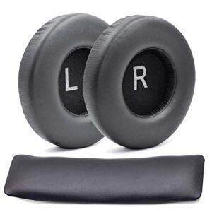 k550 Ear Pads - defean Replacement Headband and Ear Pads Foam Ear Cushion Pillow Parts Cover Compatible with Akg k550 k551 k553 k 550 551 Headphones (Ear Pads+Headband)