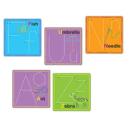 Wikki Stix WKX606BN Alphabet Cards Set, 2 Sets