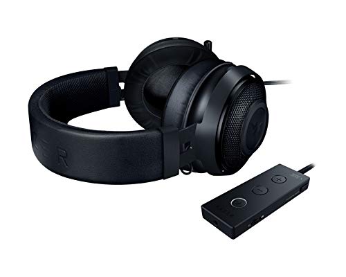 Razer Kraken Tournament Edition THX 7.1 Surround Sound Gaming Headset: Retractable Noise Cancelling Mic - USB DAC -  for PC, PS4, PS5, Nintendo Switch, Xbox One, Xbox Series X & S, Mobile – Black