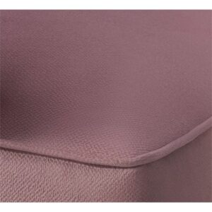 TOV Furniture Tiffany Modern Upholstered Dining Room Chair, Pink