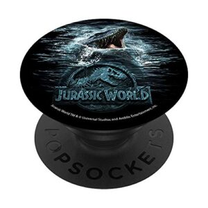 jurassic world two deep water terror popsockets popgrip: swappable grip for phones & tablets