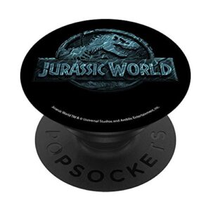 jurassic world two logo lost in the deep popsockets popgrip: swappable grip for phones & tablets