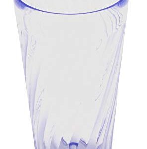 G.E.T. 2232-1-BL-EC Tahiti Shatterproof BPA-Free Plastic Tumblers, 32 Ounce, Blue (Set of 4)