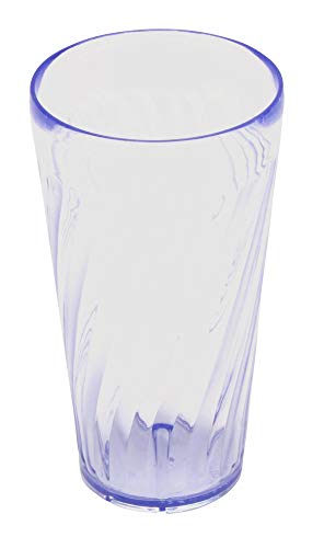 G.E.T. 2232-1-BL-EC Tahiti Shatterproof BPA-Free Plastic Tumblers, 32 Ounce, Blue (Set of 4)