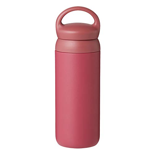 Kinto Day Off Tumbler 17oz/500ml Rose - Vacuum Insulated, Which Keeps Your Favorite Beverage Hot Or Cold for Hours Perfect for Carrying Around On Walks Or Day Trips