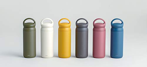 Kinto Day Off Tumbler 17oz/500ml Rose - Vacuum Insulated, Which Keeps Your Favorite Beverage Hot Or Cold for Hours Perfect for Carrying Around On Walks Or Day Trips